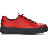 Sapatos Mulher Sapatilhas Rieker  Vermelho