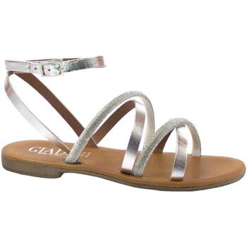 Sapatos Mulher Sandálias Giada GIA-E23-7803-AR Prata