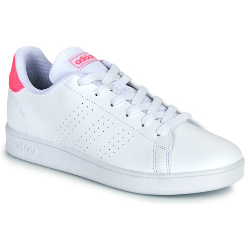Sapatos Rapariga Sapatilhas smith adidas Sportswear ADVANTAGE K Branco / Rosa