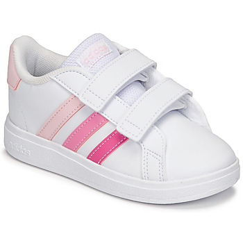 Sapatos Rapariga Sapatilhas Adidas Sportswear GRAND COURT 2.0 CF I Branco / Rosa