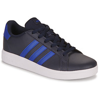 Sapatos Rapaz Sapatilhas school adidas Sportswear GRAND COURT 2.0 K Preto / Azul