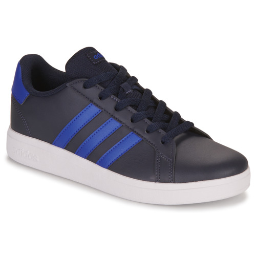 Sapatos Rapaz Sapatilhas online Adidas Sportswear GRAND COURT 2.0 K Preto / Azul