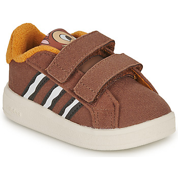 Sapatos Criança Sapatilhas Adidas Sportswear GRAND COURT Chip CF I Castanho