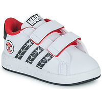Sapatos Rapaz Sapatilhas Lab adidas Sportswear GRAND COURT Spider-man CF I Branco / Vermelho