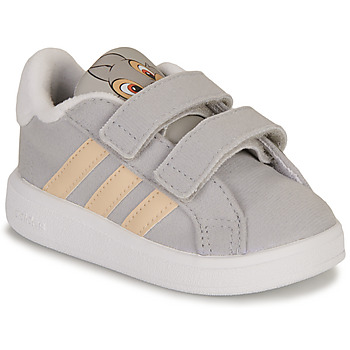 Sapatos Criança Sapatilhas luna Adidas Sportswear GRAND COURT Thumper CF I Cinza / Amarelo