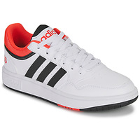 Sapatos Criança Sapatilhas Adidas replacement Sportswear HOOPS 3.0 K Branco / Preto / Vermelho
