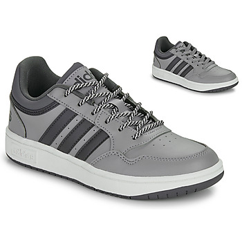 Sapatos Rapaz Sapatilhas adidas access Sportswear HOOPS 3.0 K Cinza / Preto