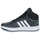 Sapatos Criança Sapatilhas de cano-alto Adidas Sportswear HOOPS MID 3.0 K Preto / Branco
