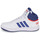 Sapatos Criança Sapatilhas de cano-alto Adidas Sportswear HOOPS MID 3.0 K Branco / Azul / Vermelho