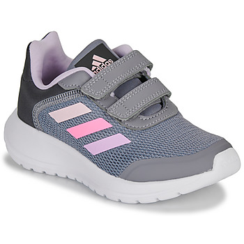 Sapatos Rapariga Sapatilhas Adidas Sportswear Tensaur Run 2.0 CF K Cinza / Rosa