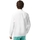 Textil Homem Camisas mangas comprida Lacoste Camisa Casual Linho - Blanc Branco