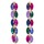 Relógios & jóias Mulher Brincos Luna Collection 70118 Multicolor
