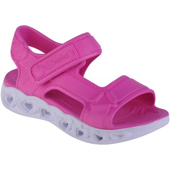 Sapatos Rapariga Sandálias desportivas Skechers Heart Lights Sandal - Always Flashy Rosa