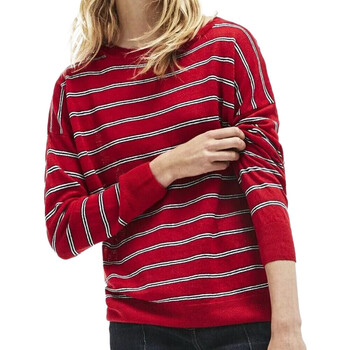 Textil Mulher camisolas in-store Lacoste  Vermelho