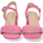 Sapatos Mulher Sandálias Ideal Shoes 8852 Rosa