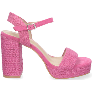 Sapatos Mulher Sandálias Ideal Shoes 8873 Rosa