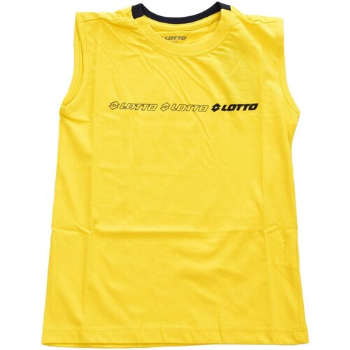 Textil Criança T-shirts e Pólos Lotto LOT219312 Amarelo