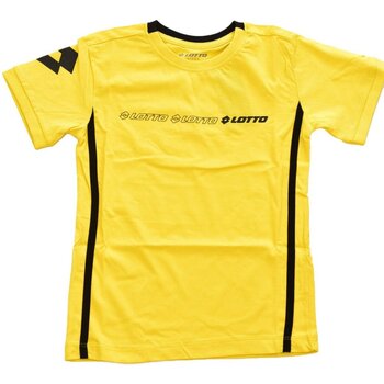 Textil Criança T-shirts e Pólos Lotto LOT219313 Amarelo