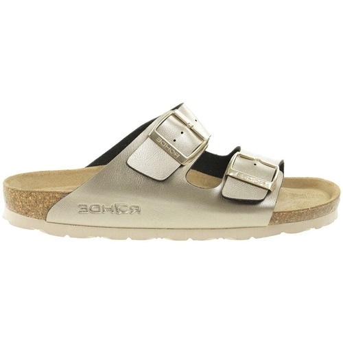 Sapatos Mulher Chinelos Rohde 5623 Ouro
