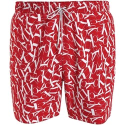 Textil Homem Shorts / Bermudas Calvin Klein Jeans KM0KM00802 Vermelho