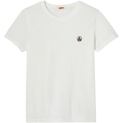 Textil Mulher T-shirts e Pólos JOTT ROSAS Branco