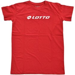 Textil Criança T-shirts e Pólos Lotto TL1104 Vermelho