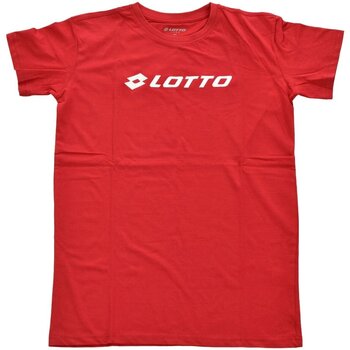 Textil Criança T-shirts e Pólos Lotto TL1104 Vermelho