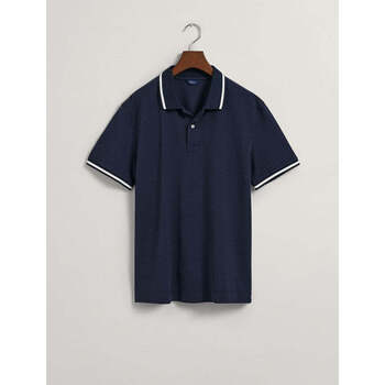 Textil Rapaz T-shirts Neck e Pólos Gant Kids 902552-433-3-23 Azul