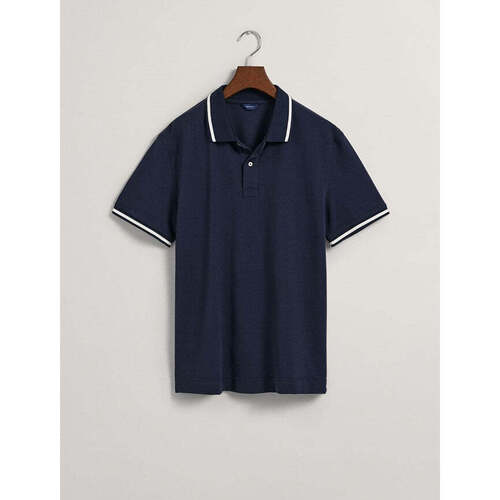 Textil Rapaz T-shirts e Pólos Gant Kids 902552-433-3-23 Azul