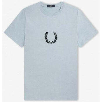 Textil Homem T-shirts e Pólos Fred Perry M5632-R30-1-3 Branco