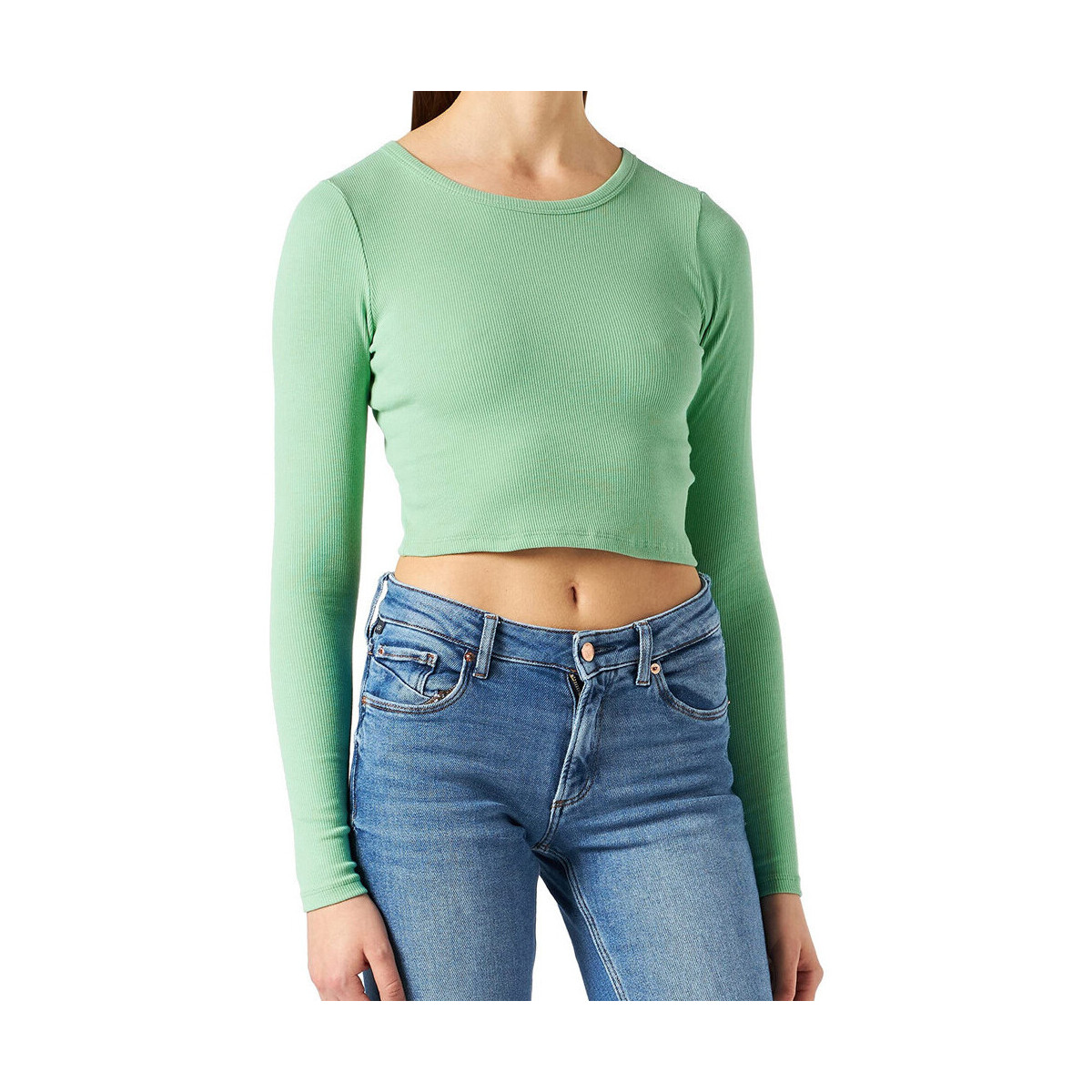 Textil Mulher T-shirts e Pólos Jjxx  Verde