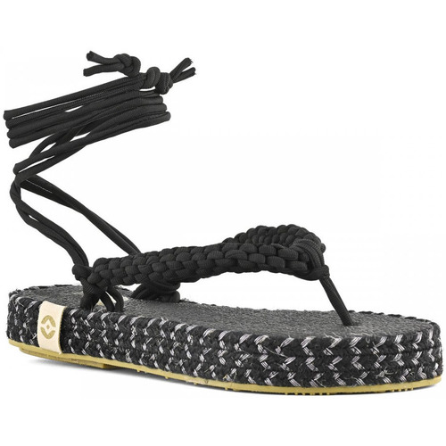 Sapatos Mulher Sandálias Nalho BLK MEDHA SANDAL WITH CROCHET UPPER Preto