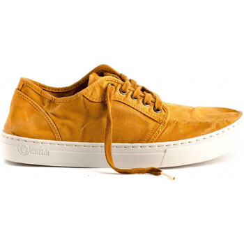Sapatos Homem O toque metálico Natural World 6602 E Amarelo