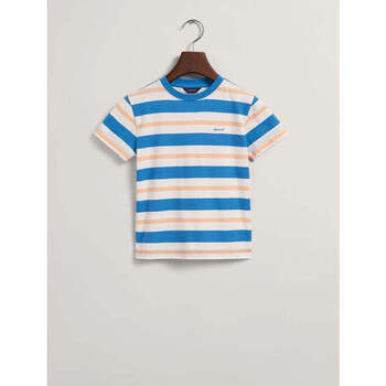 Textil Rapaz T-shirts e Pólos Gant Kids 805172-471-3-17 Azul