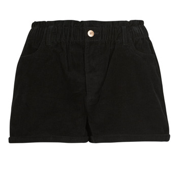 Textil Mulher Shorts / Bermudas Only ONLCUBA-FLORA HW PB CORD SHORTS PNT Preto