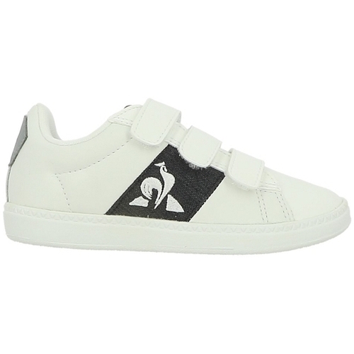 Sapatos Rapaz Sapatilhas The Dust Company COURT CLASSIC PS BBR Branco