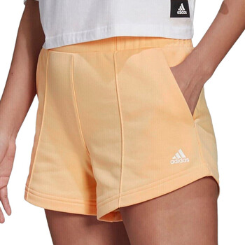 Textil Mulher Shorts / Bermudas color adidas Originals  Laranja