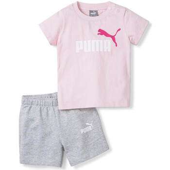 Textil Criança Conjunto Puma trinomic  Rosa