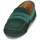Sapatos Homem Mocassins Pellet CADOR Veludo / Verde / Escuro