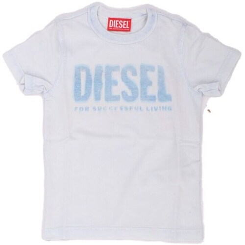 Textil Rapaz T-Shirt mangas curtas Diesel J01130 Azul