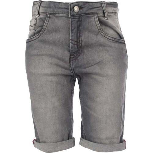 Textil Criança Shorts / Bermudas Losan MU_BERMUDA HAPPY Cinza