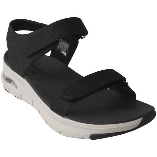 Sapatos Mulher Sandálias Skechers  Preto