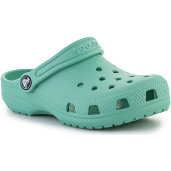 Sapatos Criança Sandálias Crocs Mules Classic Kids Clog Jade Stone 206991-3UG Verde
