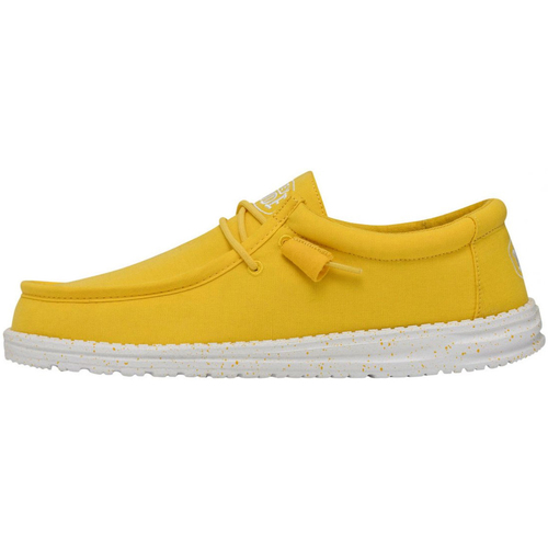 Sapatos Homem Sapatilhas HEYDUDE 40009-761 Amarelo