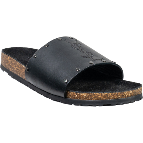 Sapatos Mulher Sandálias Saint Laurent 555555 DWEYY 1000 Preto