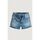 Textil Mulher Shorts / Bermudas Levi's 56327 0335 - 501 SHORT-JUSTIN GIRL Azul