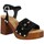 Sapatos Mulher Sandálias Itse CLEO 2307 NEGRO Preto