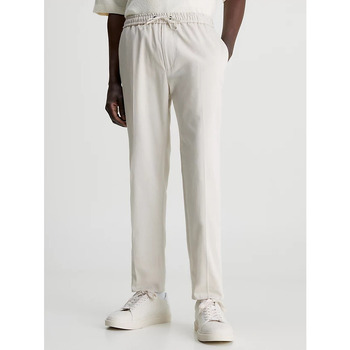 Textil Homem Calças Calvin Klein Jeans K10K111705 Bege