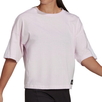 Textil Mulher T-Shirt mangas curtas adidas Originals  Violeta