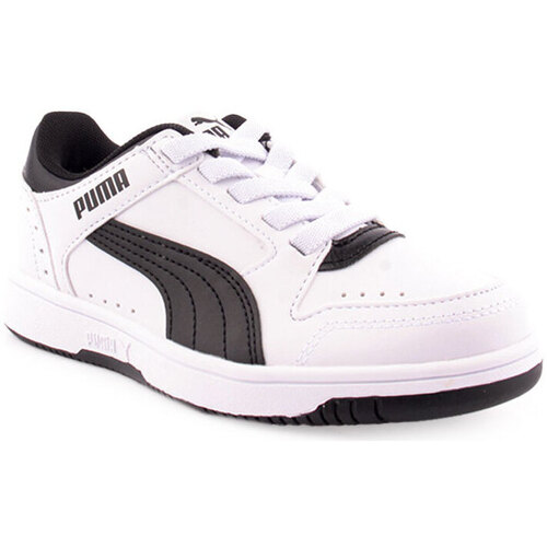 Sapatos Rapaz Sapatilhas de ténis Puma T Tennis Br.Preto